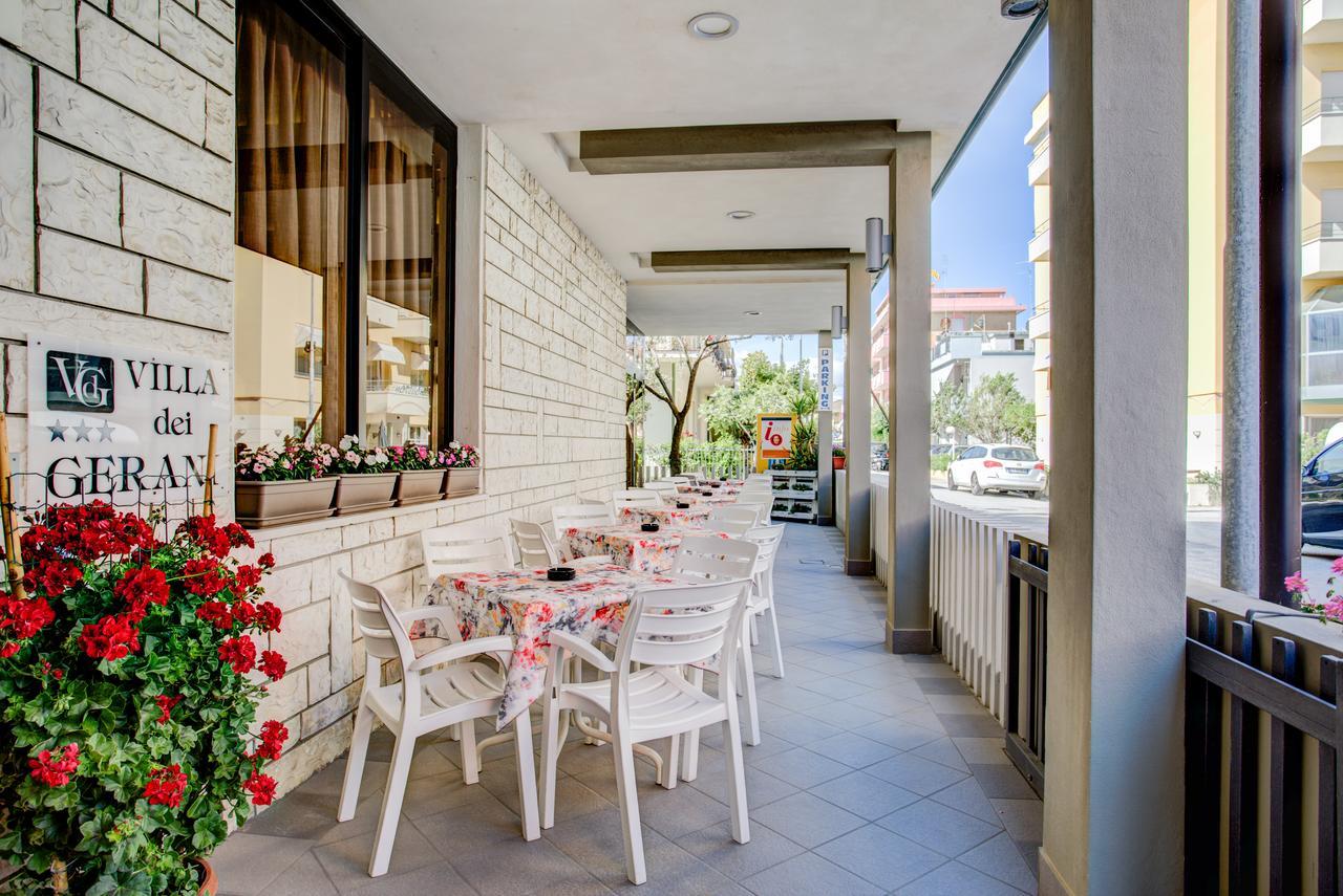 Hotel Villa Dei Gerani Rimini Eksteriør bilde