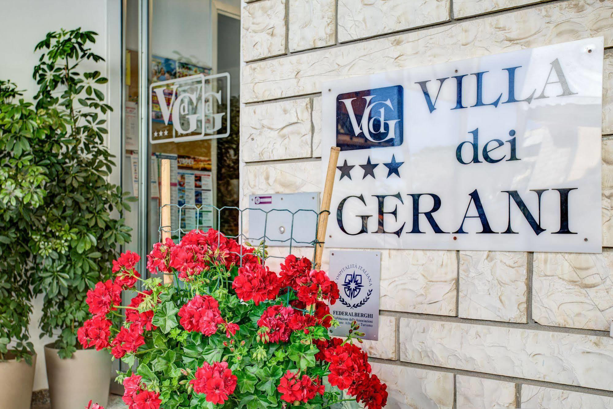 Hotel Villa Dei Gerani Rimini Eksteriør bilde
