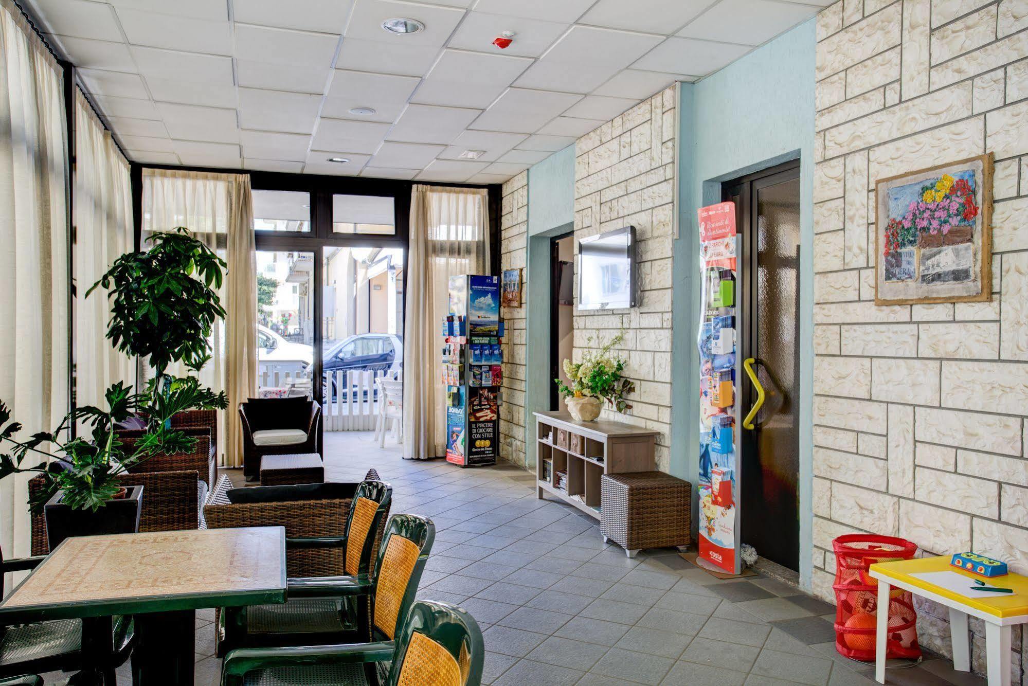 Hotel Villa Dei Gerani Rimini Eksteriør bilde